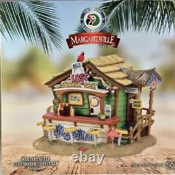 Dept 56 Margaritaville LOST SHAKER OF SALT Bar Pub Village Beach Building Buffet