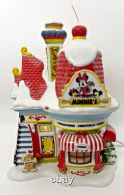 Dept 56 Mickey's Merry Christmas Village Minnie's Bakery 2010
