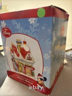 Dept 56 Mickey's Merry Christmas Village Minnie's Bakery 2010