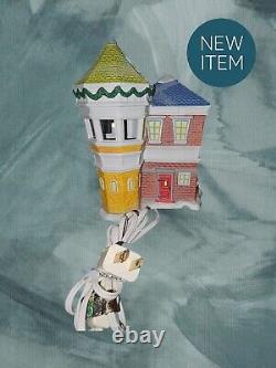 Dept 56 Mickey's Merry Christmas Village's Donald's Fire Station No Box/Flag