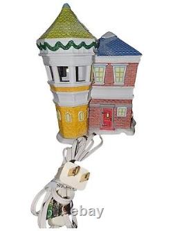 Dept 56 Mickey's Merry Christmas Village's Donald's Fire Station No Box/Flag