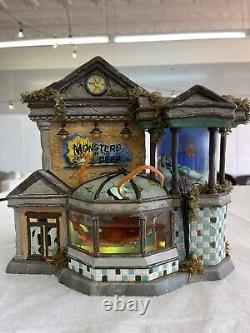 Dept 56 Monsters Of The Deep Halloween Village Lighted House 2007 Scary