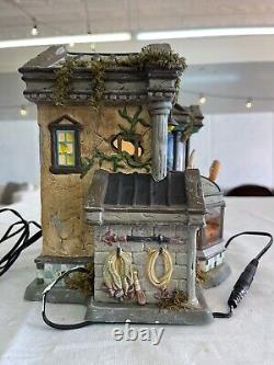 Dept 56 Monsters Of The Deep Halloween Village Lighted House 2007 Scary
