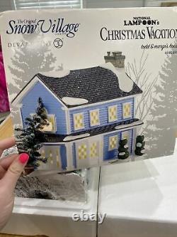Dept 56 National Lampoons Christmas Vacation Todd And Margo's House NEW