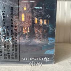 Dept 56 Neibolt House & Pennywise Spider Fright Ave IT 6015634 NEW 2pc Halloween