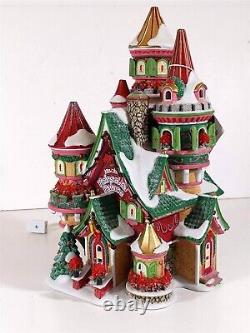 Dept 56 North Pole 56796 Poinsettia Palace Limited Edition Lighted Building
