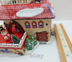 Dept 56 North Pole Checking It Twice Wind-Up Toys #56757 Complete Set Old Stock