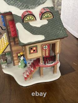 Dept. 56 North Pole Christmas Village 56735 Lego Building Creation Station