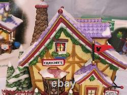 Dept 56 North Pole Disney Mickeys Cratchits Cottage with Merry Mickey Cratchit M68