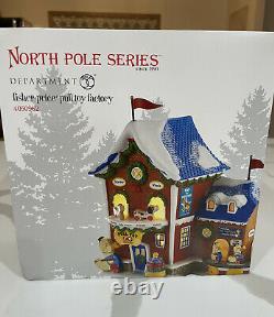 Dept 56 North Pole Fisher-Price Pull Toy Factory #4050962