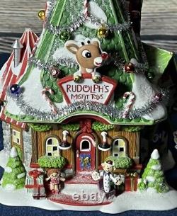 Dept 56 North Pole Rudolph's Misfit Headquarters #56769 Christmas Village NIB