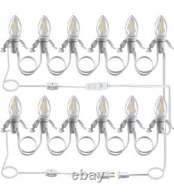 Dept 56 North Pole Series Christmas Lot (10) + Lights Snowflake Studio, 90's