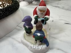 Dept 56 North Pole Series Glacier Park Pavilion 56755 Complete 9 Pc Gift Set