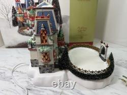 Dept 56 North Pole Series Glacier Park Pavilion 56755 Complete 9 Pc Gift Set