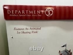 Dept 56 North Pole Series Glacier Park Pavilion 56755 Complete 9 Pc Gift Set