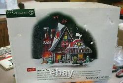 Dept 56 North Pole Series coca cola fizz factory