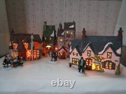 Dept 56 Oliver Twist Maylie Cottage Brownlow House Fagins Hideaway Figs Dickens