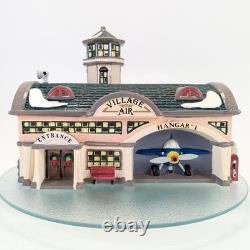 Dept 56 Original Snow Village Airport Building Issued 1992 Christmas Village