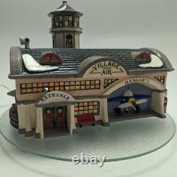 Dept 56 Original Snow Village Airport Building Issued 1992 Christmas Village
