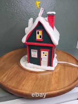 Dept. 56 Peanuts Village Snoopy's Cookie Jar Lit House