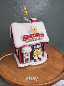 Dept. 56 Peanuts Village Snoopy's Cookie Jar Lit House