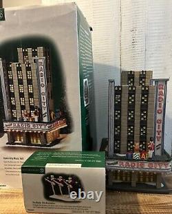 Dept 56 Radio City Music Hall & Rockettes Christmas in the City withBox READ