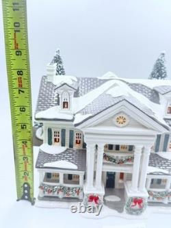 Dept 56 Retired Snow Village Christmas In The Mansion