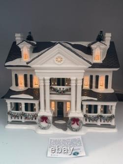 Dept 56 Retired Snow Village Christmas In The Mansion