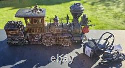 Dept 56 Rickety Railroad Station Engine Coal Car Dining Car 10th Anniversary