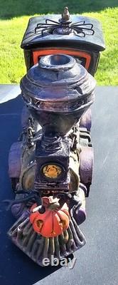 Dept 56 Rickety Railroad Station Engine Coal Car Dining Car 10th Anniversary