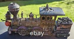 Dept 56 Rickety Railroad Station Engine Coal Car Dining Car 10th Anniversary