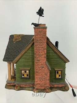 Dept 56 SV Halloween The Scarecrow House Set of 2 #4044881 Trick Or Treat Lane