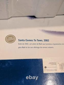 Dept 56 Santa Comes To Town 2002 The Original Snow Village Christmas House