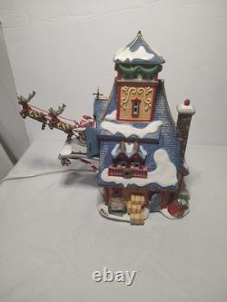 Dept 56 Santa's Sleigh Launch Gift Set North Pole Series READ Replacement