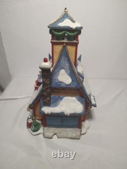 Dept 56 Santa's Sleigh Launch Gift Set North Pole Series READ Replacement