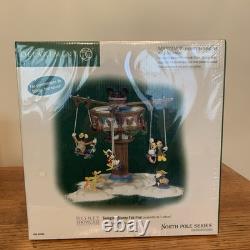 Dept 56 Sealed NOS Swinging Disney Fab Five Set Of 3 5656866 North Pole G1N