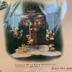 Dept 56 Sealed NOS Swinging Disney Fab Five Set Of 3 5656866 North Pole G1N