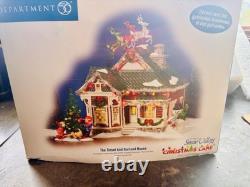 Dept 56 Snow Village 55609 Christmas Lane THE TINSEL AND GARLAND HOUSE & Box