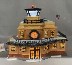 Dept 56 Snow Village #6003139 Blue Skies Airport Rel 2019, Ret 2020 NO BOX -EC