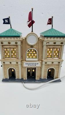 Dept 56 Snow Village Champsfield Stadium 55001 Retired 1999 Excellent READ