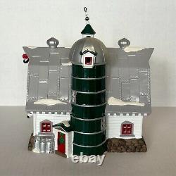 Dept 56 Snow Village Dairy Barn Holiday Heifers Decorating Elsie EUC