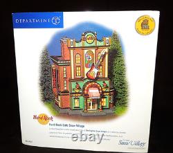 Dept 56 Snow Village HARD ROCK CAFE BRAND NEW
