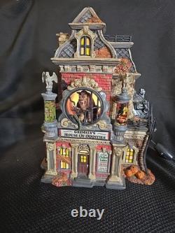 Dept 56 Snow Village HalloweenGrimsly's House of Oddities 2007