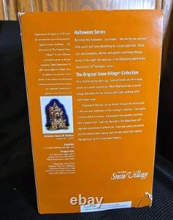 Dept 56 Snow Village HalloweenGrimsly's House of Oddities 2007