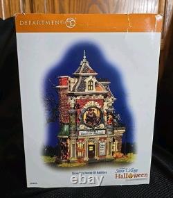 Dept 56 Snow Village HalloweenGrimsly's House of Oddities 2007