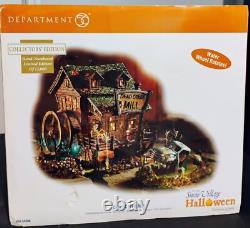Dept 56 Snow Village Halloween Dead Creek Mill Limited Edition of 13,000