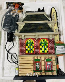 Dept 56 Snow Village Halloween LAGHOSTI MOVIE THEATER 56.55374