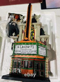 Dept 56 Snow Village Halloween LAGHOSTI MOVIE THEATER 56.55374