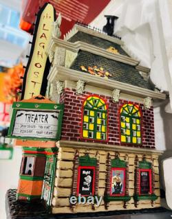 Dept 56 Snow Village Halloween LAGHOSTI MOVIE THEATER 56.55374