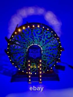Dept 56 Snow Village Halloween Scaredy Cat Ferris Wheel #56 53208 Animated